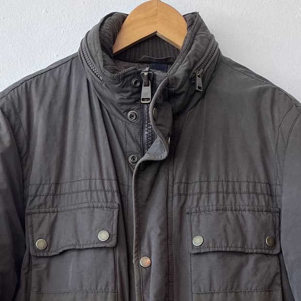 헨리코튼 남성 브라운덕다운필드자켓 100사이즈