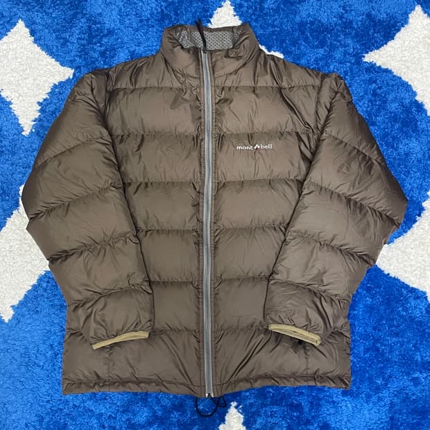 몽벨 Montbell 브라운 경량 패딩 L