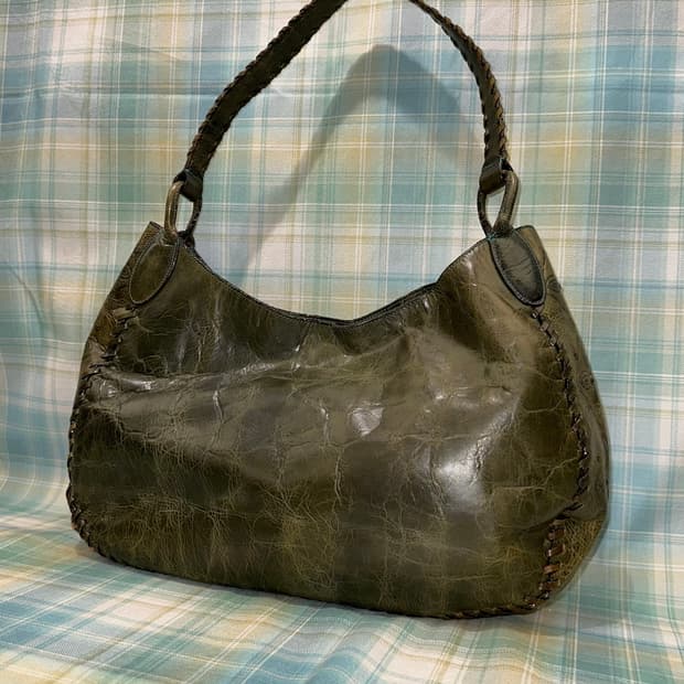 ANNA SUI Real Leather Shoulder Bag