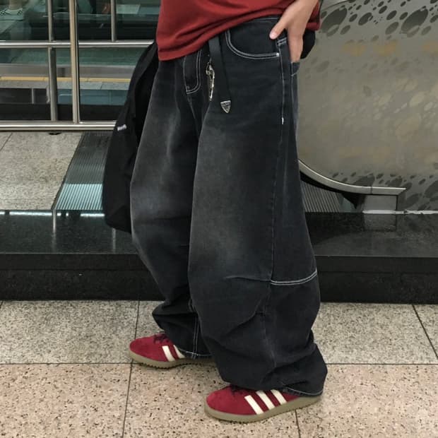 단스튜디오 데님팬츠