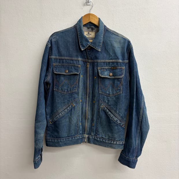 JPN 빈티지 WRANGLER 랭글러 24mjz 데님자켓(Free)