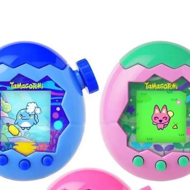 반다이 다마고치 파라다이스 블루 핑크