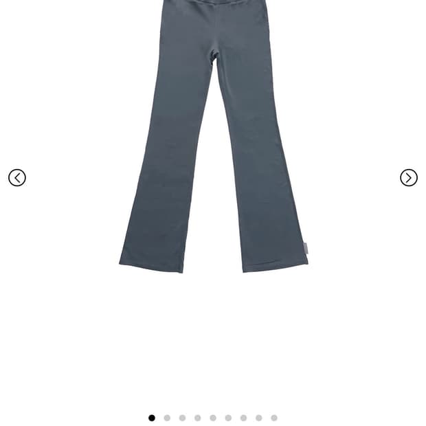 지초이 24-003 FLARED LEGGINGS (SLATE GREY)