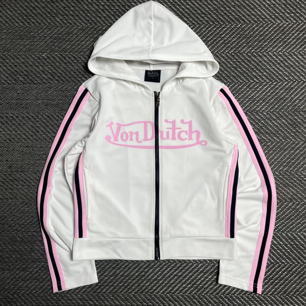 Von dutch 본더치 y2K 올드스쿨 트랙 후드집업o 5351