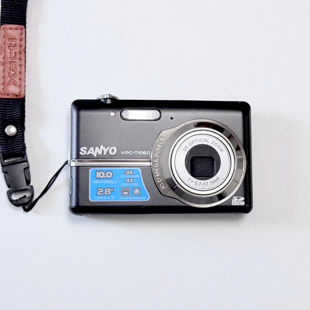 산요 T1060 빈티지 디지털카메라