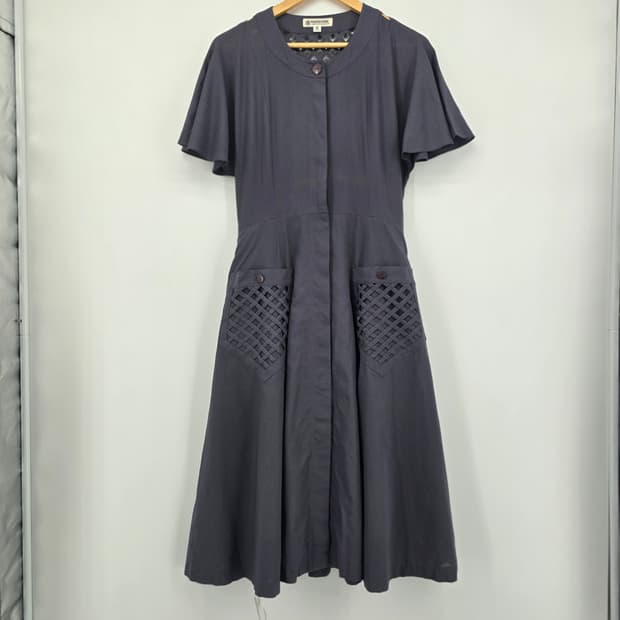 코튼 100% 클래식 플레어 원피스