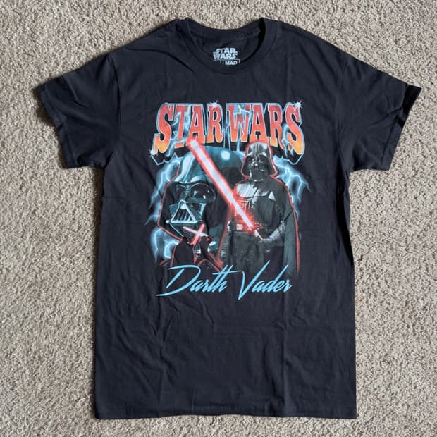 빈티지 스타워즈 다스베이더 90s 티셔츠