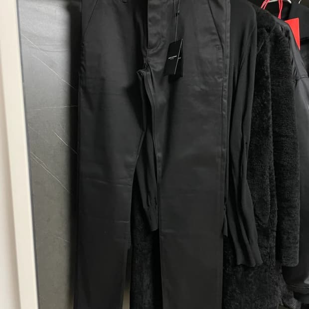 생로랑 19시즌 코튼 팬츠