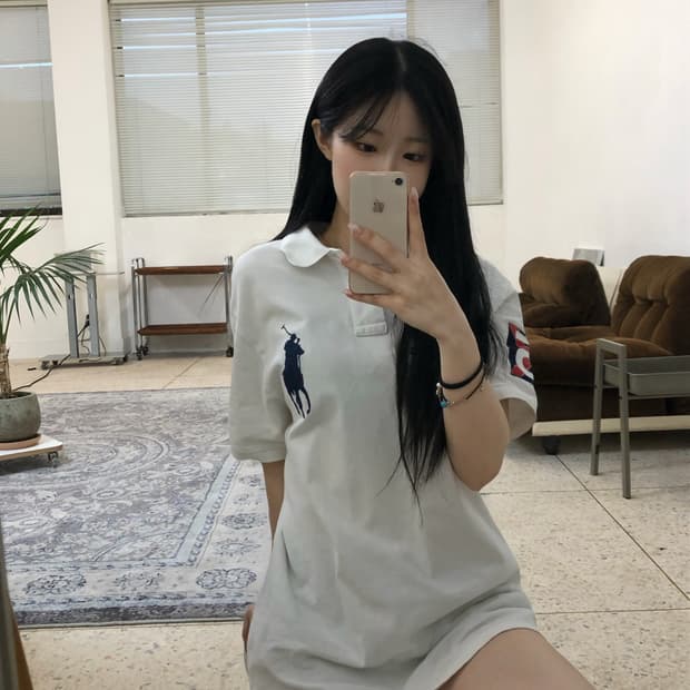 폴로 빅포니 요트클럽 카라티 화이트