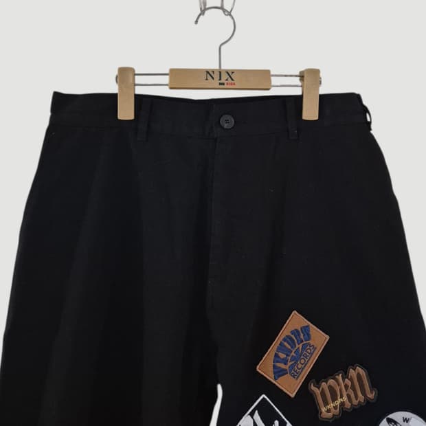 S급[30]위캔더스 빈티지 y2k 블랙 와이드 팬츠