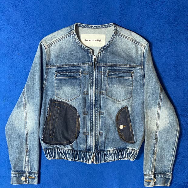 AnderssonBell 앤더슨벨 데님 콤보 자켓 M