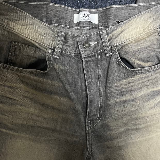 [46] 엘무드 맥스와이드데님 더스트 그레이