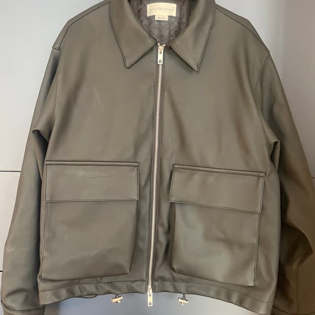 라퍼지스토어 버핑 레더 투웨이 가죽자켓