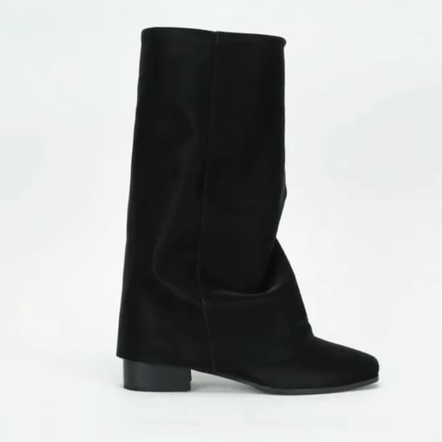 쓰리투에이티 링클 레더 부츠 240