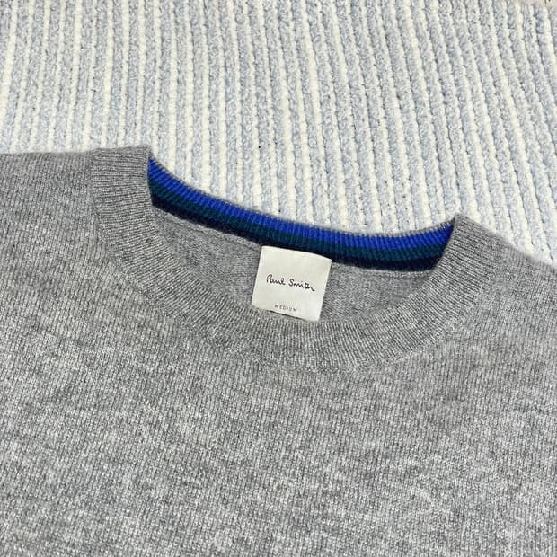 PAUL SMITH 폴스미스 캐시미어 크루넥 니트