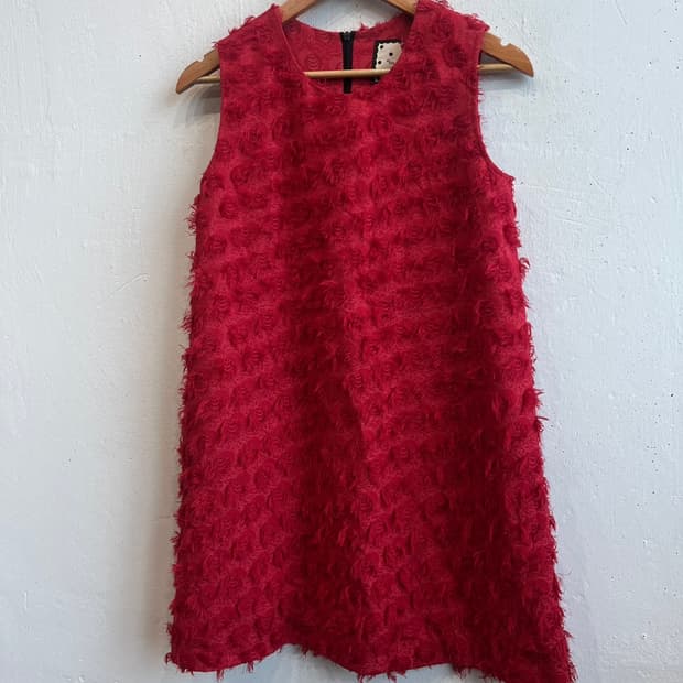 m sugawara 텍스처 원피스 Made in JAPAN