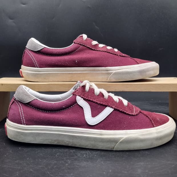 반스 스포츠 버건디 남성스니커즈270