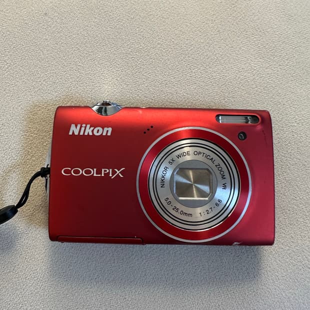 니콘 쿨픽스 s5100디카/디지털카메라