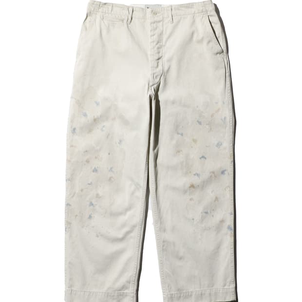 BOWWOW 25SS 바우와우 스테인드 워크 트라우저 L사이즈 판매합니다