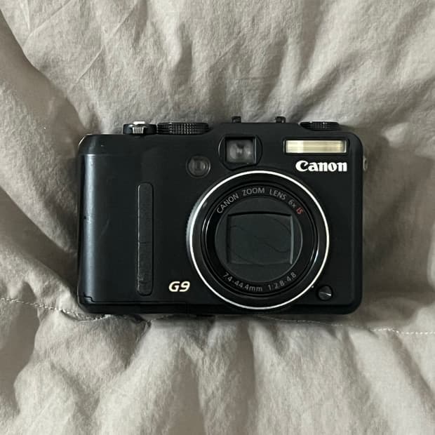 (안유진 디카) 캐논 파워샷 G9 Canon Powershot G9