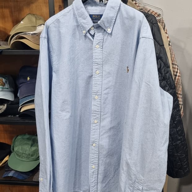 polo 정품 멀티포니 깔끔한 남방 XL(110~115추천)