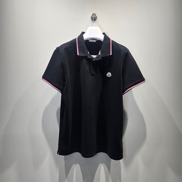 [중고/정품] 몽클레어 와펜 패치 폴로셔츠 XXL