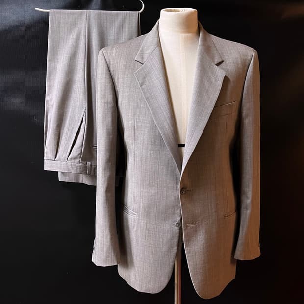 M) 90s Valentino Garavani Uomo Wool 수트 