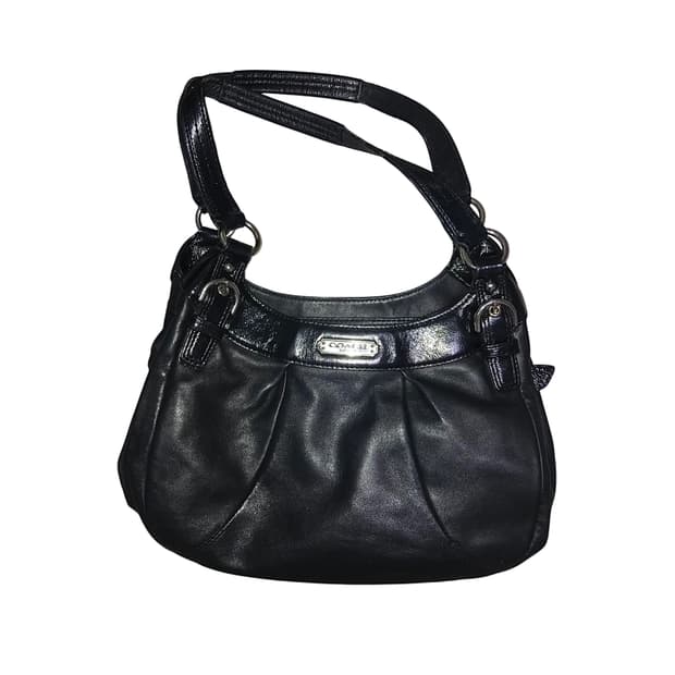 코치 빈티지 호보 레더 램스킨 숄더백