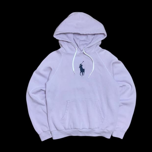 폴로 랄프로렌 라벤더 후드티