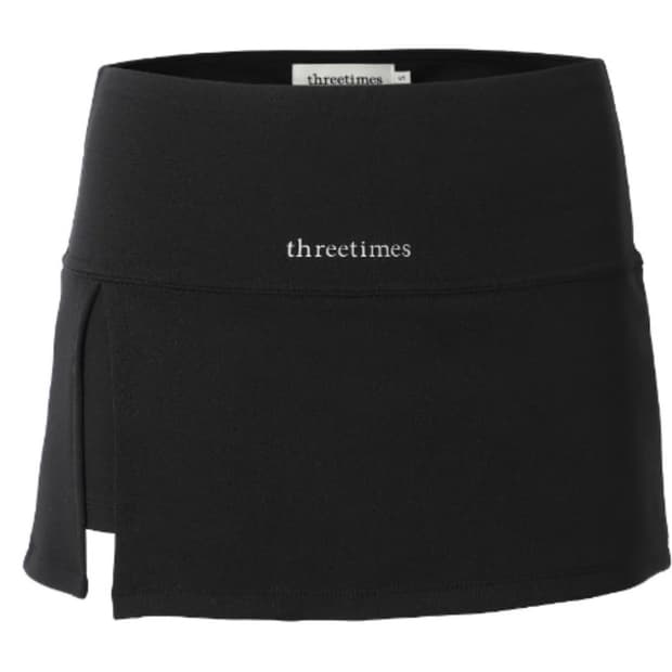 애슬레틱 슬릿 스커트