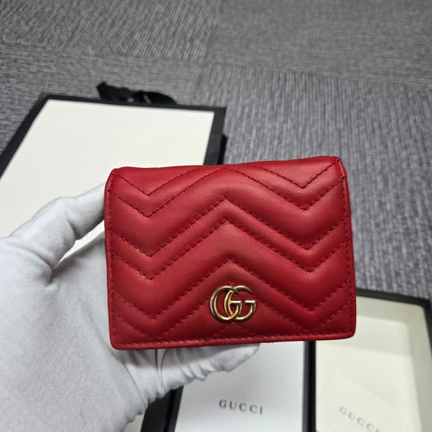 [특가][정품] 구찌 마몬트 GG 여성 반지갑
