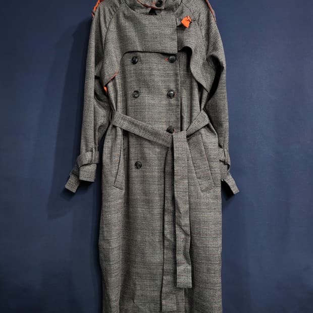 MAYSOME 트렌치 롱자켓