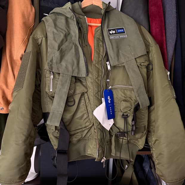 아더에러 x 알파인더스트리 ma-1