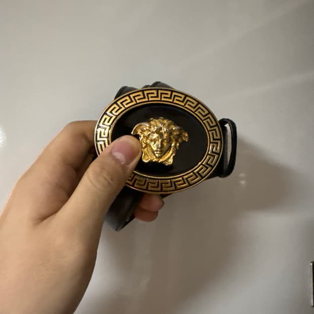 베르사체(현행)메두사 버클 벨트