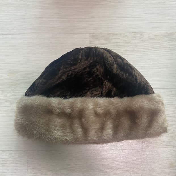 Jacoll Hat 빈티지 퍼 모자