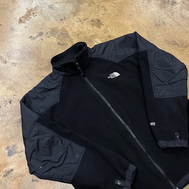 [정품/XL] 노스페이스 블랙 플리스 자켓 b15