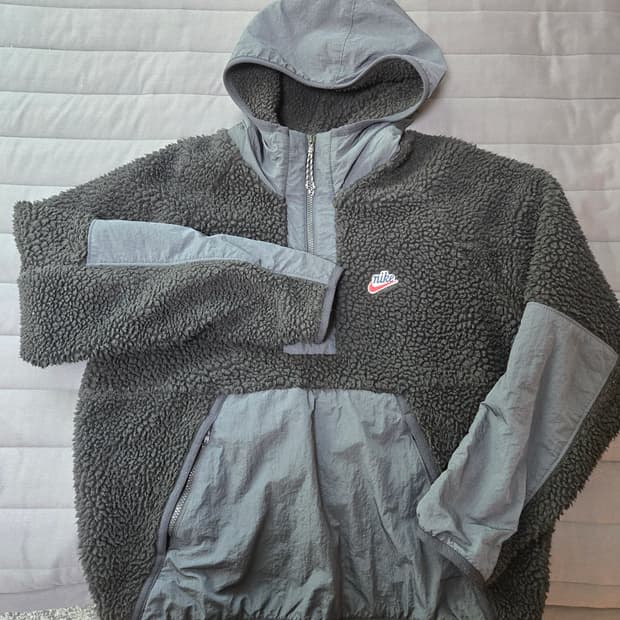 나이키 쉐르파 아노락 후리스