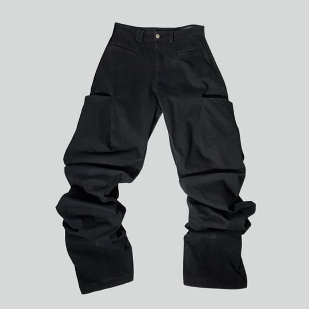 [1]나체 NACHE 핀턱 와이드 팬츠