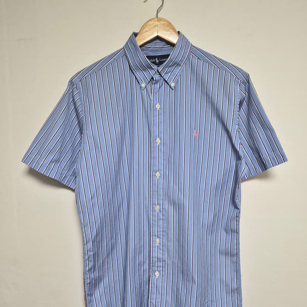 폴로랄프로렌Polo 스트라이프 반팔 셔츠 M - S399