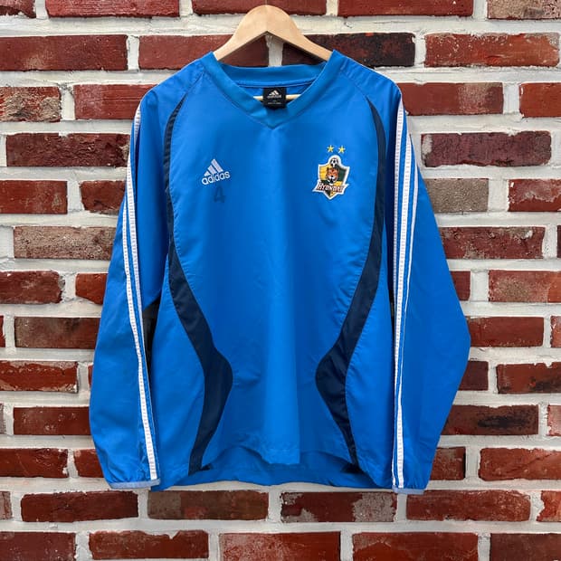 (105)아디다스 울산 현대 07시즌 윈드브레이커 웜업