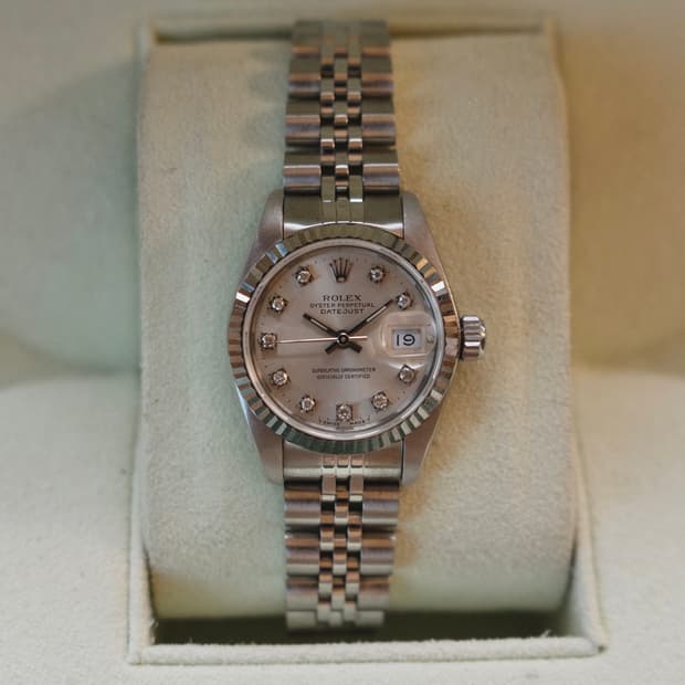 [풀구성] 롤렉스 데이저스트 69174 텐포인트 다이아 여성 시계