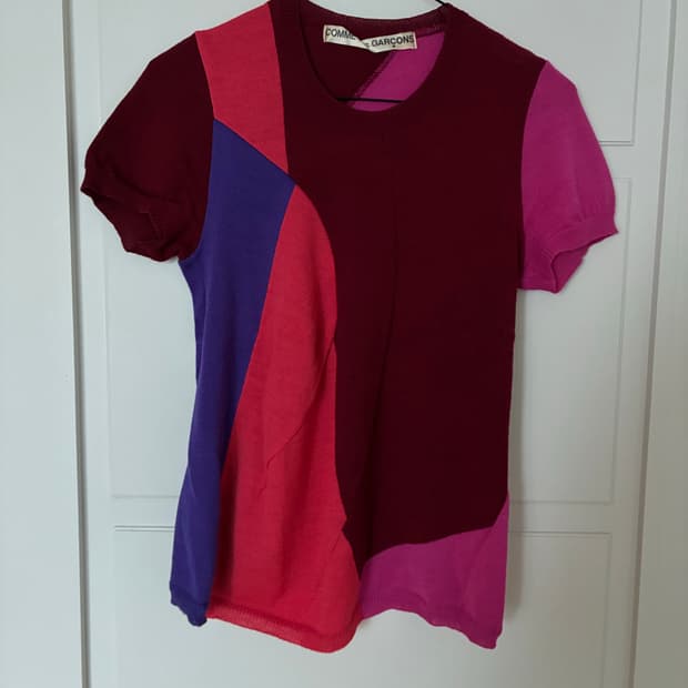 꼼데가르송 반팔 니트