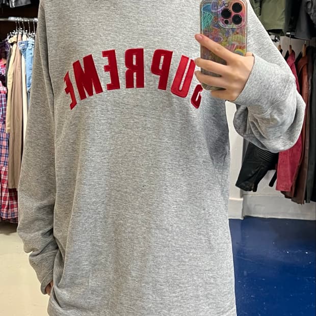 Supreme 슈프림 16ss 아치로고 슬리브