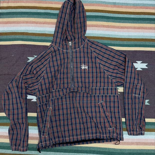 stussy 스투시 브러시드 아노락