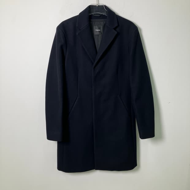 Theory 띠어리 네이비 싱글 코트 