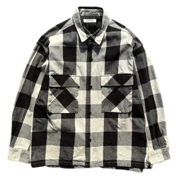 몽키타임 버팔로 체크 셔츠 XL