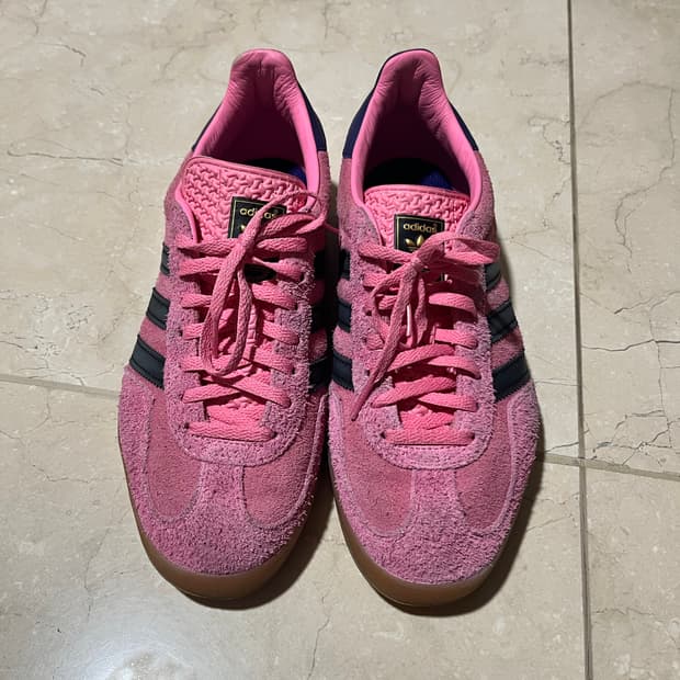 아디다스 가젤 인도어 블리스 핑크 270