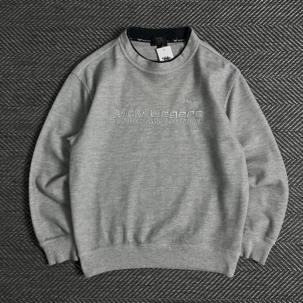 90s MCM 빅로고 아카이브 맨투맨y 4712