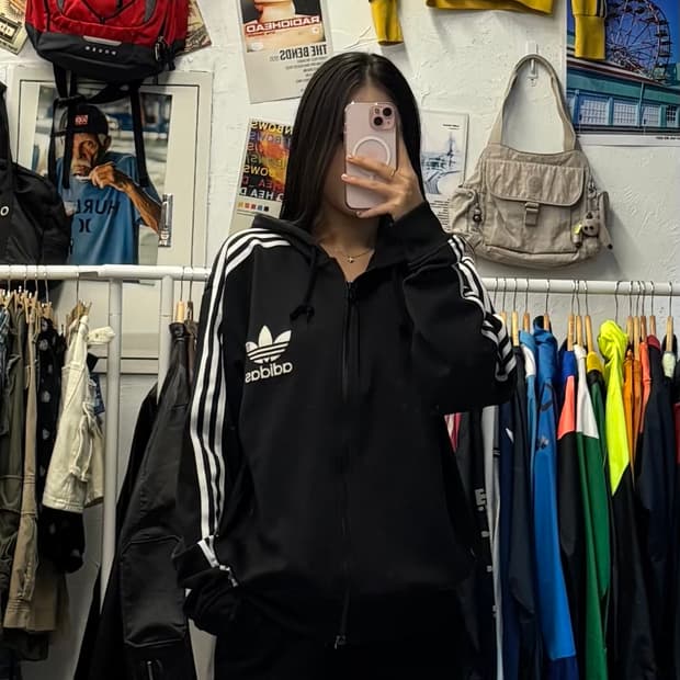아디다스 파이어버드 블랙 트랙탑 후드집업 XXL 추천