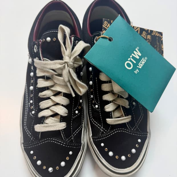 반스 OTW 올드스쿨 리이슈 펄라이즈드 블랙 270mm